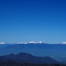 砂払ノ頭からの白峰三山、北岳