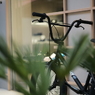 ちょい乗り得意なバイクのある景色