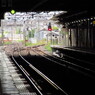 ターミナル駅のホーム