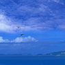 秋空と海　P1044103zz