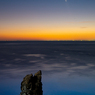 黄金崎夕景
