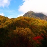 紅葉と鶏冠山