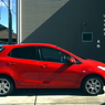 写真句：Red car