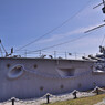 戦艦三笠の艦首