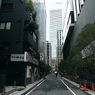 写真エッセイ： 東京散歩11：京橋６：ビルの谷間
