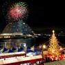クリスマスを彩る花火