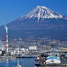 田子の浦の富士山