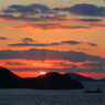 瀬戸内の夕焼け