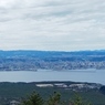 桜島から見る鹿児島市街