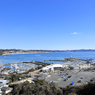 江ノ島観光　三浦半島を眺める