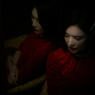 屋根打つ雨音　