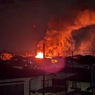 深夜の火災