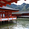 厳島神社にて