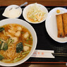 エビワンタンメンと春巻きセット