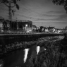 夜の川