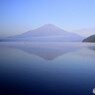 朝の赤富士