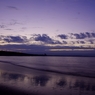 the beach at dawn