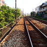 線路の上で２