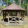 那須野が原公園の小さな休憩所（4月30日）