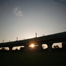 夕暮れ