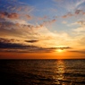 日本海夕景
