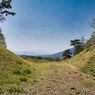 日本100名城　No.94　新府城　大手門跡☆