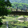 栗林公園にて