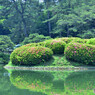 栗林公園にて