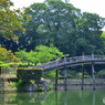 栗林公園にて