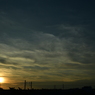夕暮れ
