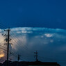 PM7:45東の空