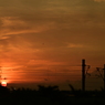 夕暮れ