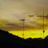 夕暮れる…明日も暑くなりそう