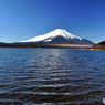 厳冬期の富士山