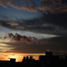 夕暮れ