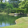 栗林公園にて