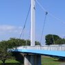 橋桁にレリーフのある陸橋（8月30日）