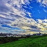 淀川夕景