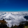 男体山山頂　雲海