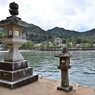厳島神社にて