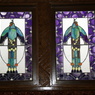内部のステンドグラス