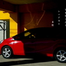 写真句：Red car