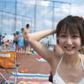 髪をあげて