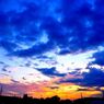 夜明け。