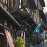 夏の暑い参道