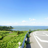 空と海と道と棚田と