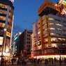 中央通りより　夕刻