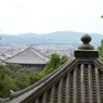 東大寺二月堂 より大仏殿、市内遠望