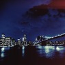 橋のある夜景