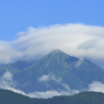 8月の常念岳